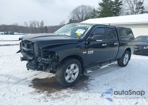 2015 Ram 1500 Big Horn из США, поврежденный, VIN 1C6RR7GT0FS642910